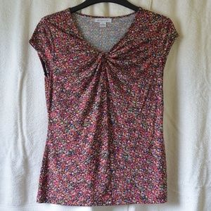 Super Colorful Liz Claiborne Top Medium